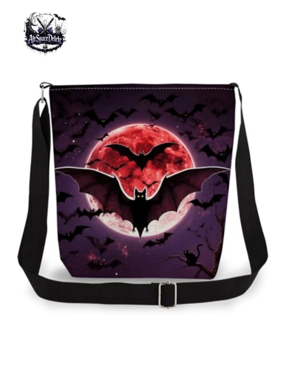 Polyester Crossbody Messenger Bag Adjustable Strap Everyday